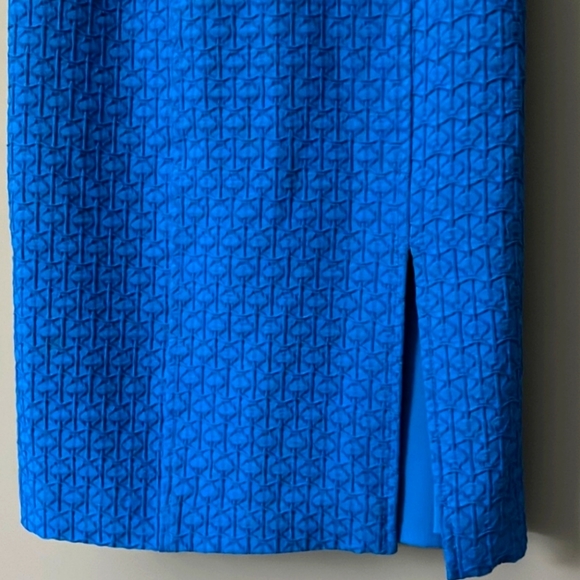 🆕 Nanette Lepore Rum Sizzling Sheath Midi Dress. Textured Fabric. NWOT - Picture 9 of 16